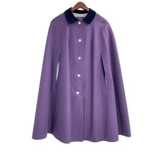 Chic Lavender Cape Coat